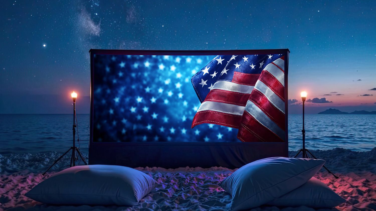Movie On the Beach